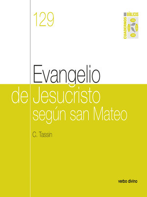 cover image of Evangelio de Jesucristo según san Mateo